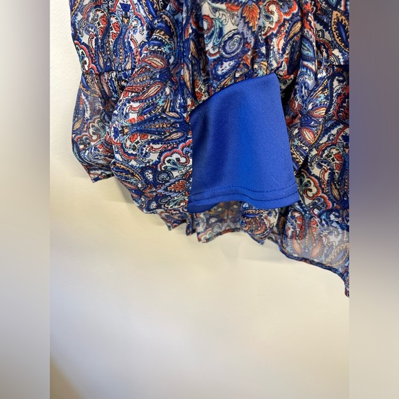 NWOT! Dynamite Paisley Dress - Picture 9 of 9